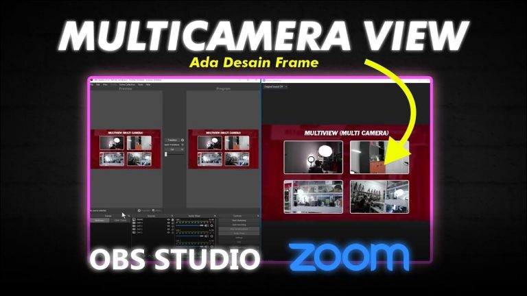 Multicamera Webcam Zoom Meeting di OBS Studio