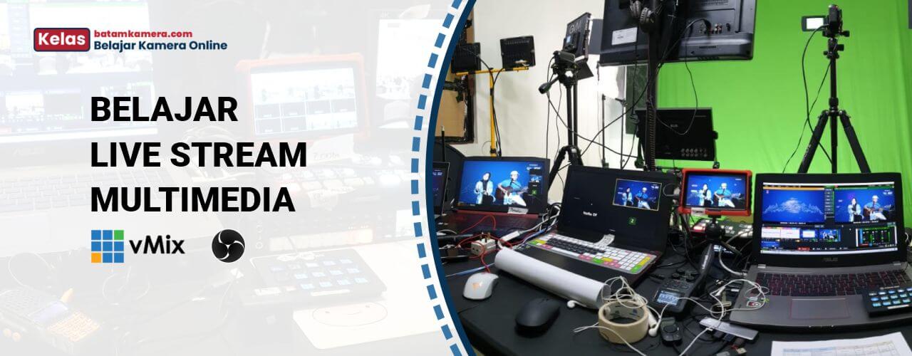 Belajar Live Streaming VMIX OBS Indonesia