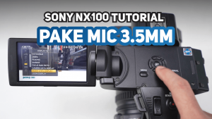 Mic 3.5mm to Sony NX100
