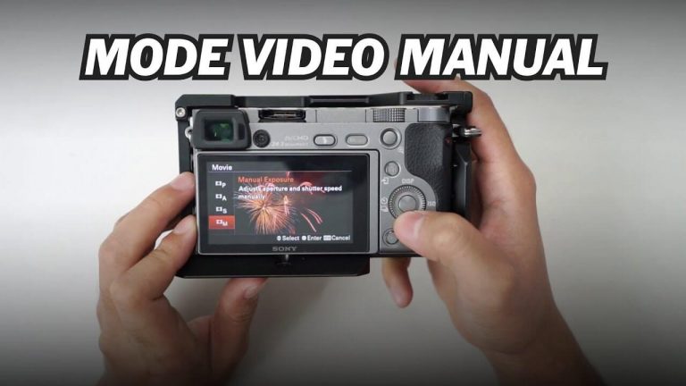 Cara Aktifkan Mode Video Manual Sony A6000 - Batam Kamera