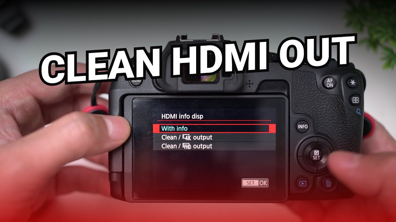 Cara Setting Clean HDMI Out Kamera Mirrorless Canon EOS RP Kelas
